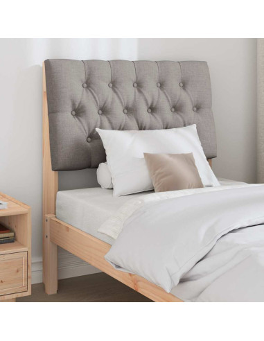 Testiera imbottita Talpa 80 cm Pino massello
