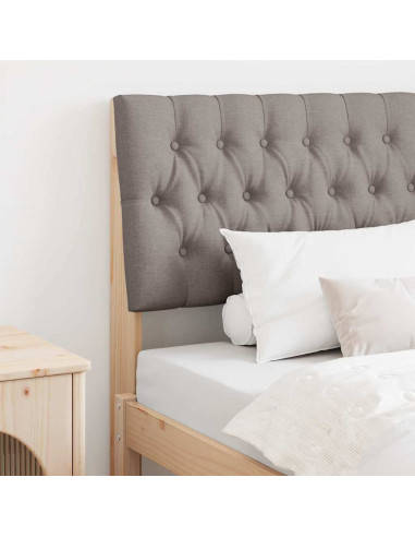 Testiera imbottita Talpa 90 cm Pino massello