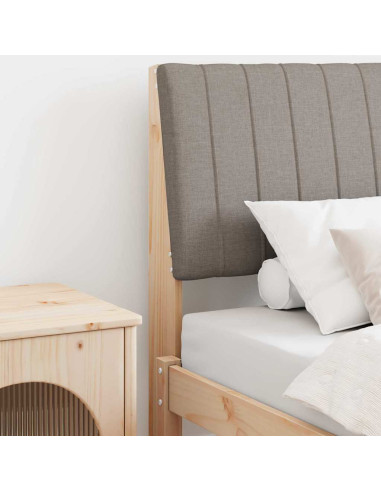 Testiera imbottita Talpa 75 cm Pino massello