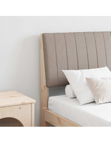 Testiera imbottita Talpa 135 cm Pino massello