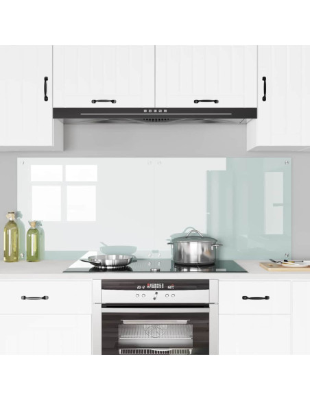 Rivestimento da Cucina Bianco 80 x 60 cm vetro temperato