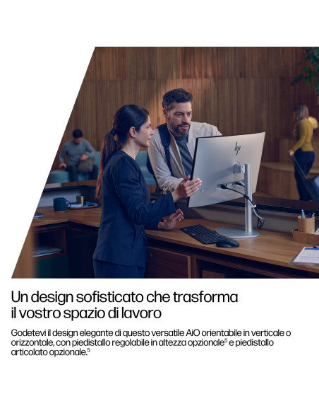 HP EliteStudio 8 All-in-One G1i 27 inch Desktop AI PC Wolf Pro Security Edition