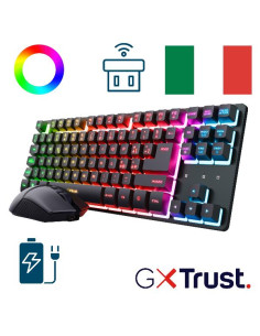 GXT832 THADO WRLS KB&M SET BLK IT