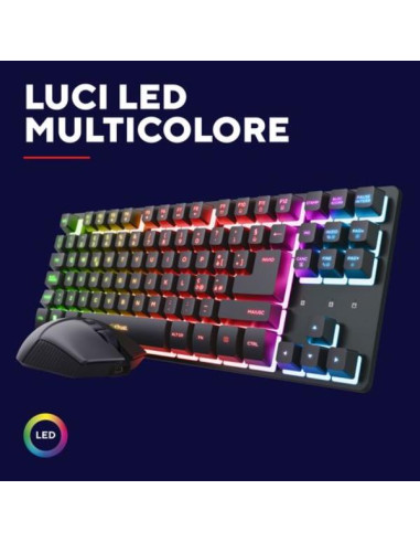 GXT832 THADO WRLS KB&M SET BLK IT