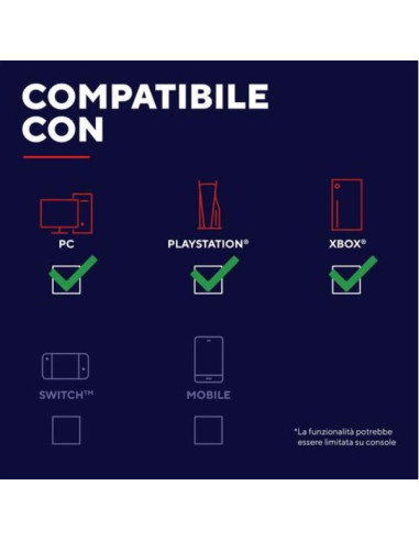 GXT832 THADO WRLS KB&M SET BLK IT