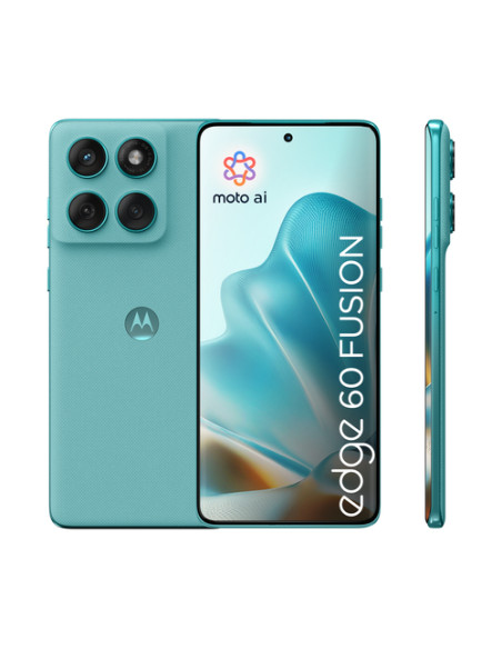 Motorola edge 60 fusion 16,9 cm (6.67") Doppia SIM Android 15 5G USB tipo-C 8 GB 256 GB 5200 mAh Turchese