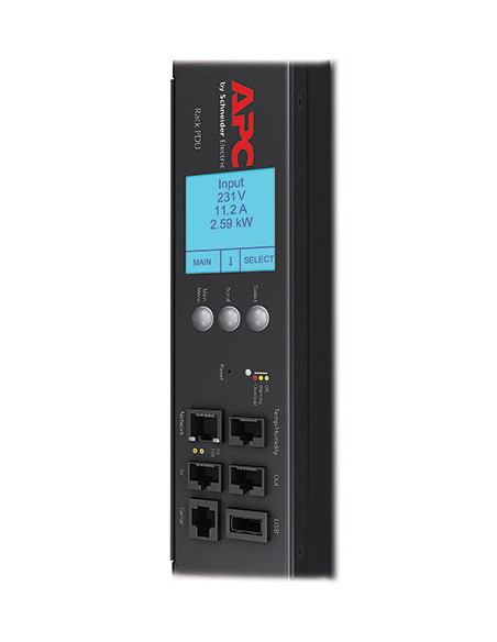 APC AP8659EU3 unità di distribuzione dell'energia (PDU) 24 presa(e) AC 0U Nero