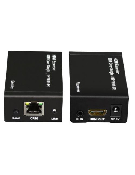 Propart Kit TX-RX Extender HDMI, 60MT UTP, 1080p@60Hz, POE
