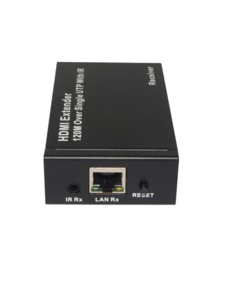 Propart RX Extender HDMI over TCP/IP, abbinato a PET120R, 120MT