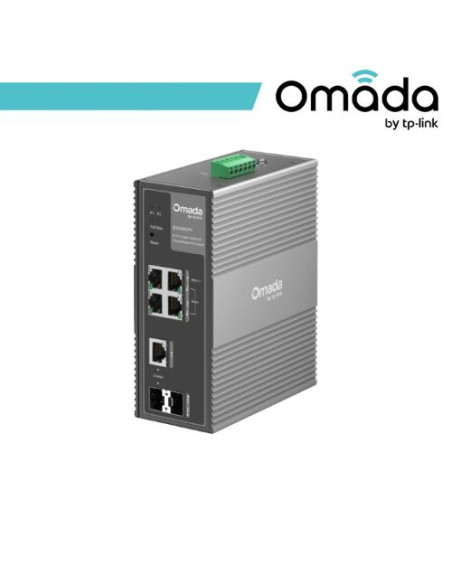 OMADA 6-PORT GIGABIT INDUSTRIAL EASY MANAGED SWITCH 4 POE - IES206GPP