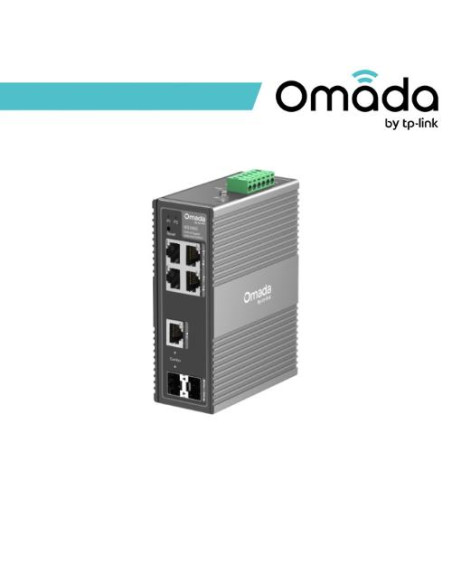 OMADA GIGABIT SWITCH INDUSTRIALE 6 PORTE EASY MANAGED - IES206G
