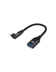 Conceptronic ABBY19B adattatore per inversione del genere dei cavi USB-C USB-A Nero
