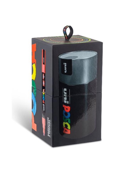 AST18 POSCA GIFT BOX ARGENTO