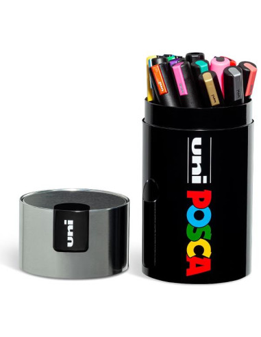 AST18 POSCA GIFT BOX ARGENTO