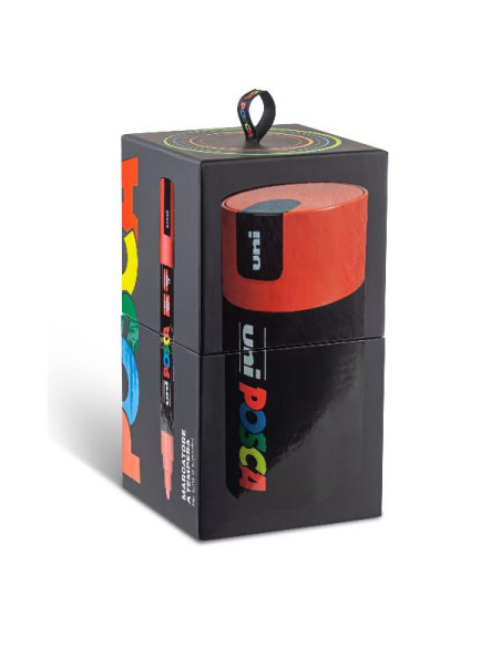 AST18 POSCA GIFT BOX ROSSO