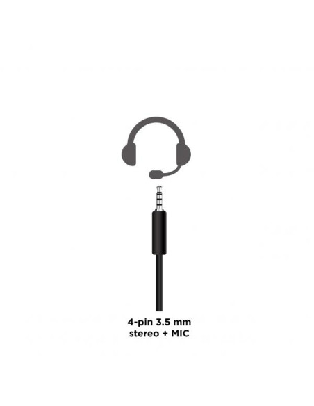 Gembird GHS-05-O cuffia e auricolare Cablato A Padiglione Gaming Nero, Arancione