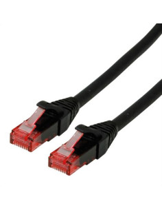 CAVO RETE UTP CAT.6 3MT LSOH NERO COMPONENT LEVEL NO SCHERMATO
