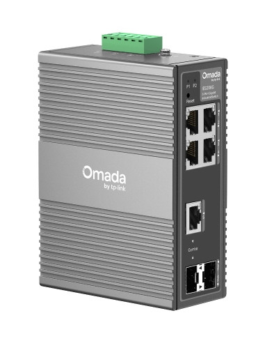 TP-Link Omada IES206G switch di rete Gestito Gigabit Ethernet (10/100/1000) Nero