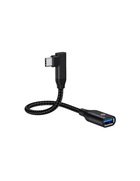 Conceptronic ABBY19B adattatore per inversione del genere dei cavi USB-C USB-A Nero