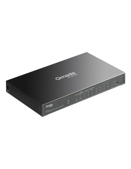 TP-Link Omada ES210GP switch di rete Gestito L2 Gigabit Ethernet (10/100/1000) Supporto Power over Ethernet (PoE) DIN rail Nero
