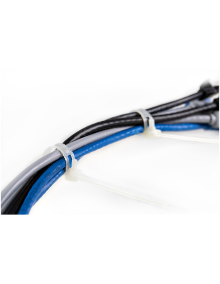 StarTech.com Fascette fermacavo riutilizzabili da 20 cm - 7 mm di larghezza, 50 mm di diametro del fascio e resistenza alla traz