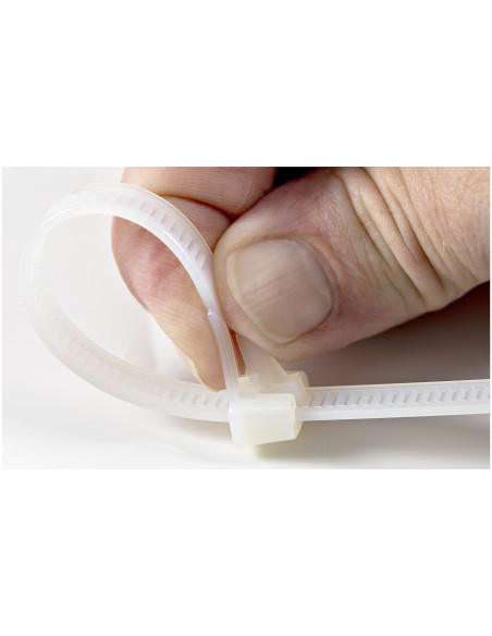 StarTech.com Fascette fermacavo riutilizzabili da 20 cm - 7 mm di larghezza, 50 mm di diametro del fascio e resistenza alla traz