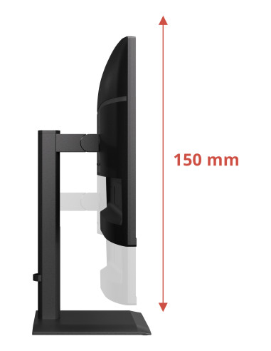 AOC E4 X24E4U Monitor PC 61 cm (24") 1920 x 1200 Pixel Full HD LED Nero