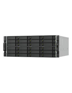 QNAP TS-h2477AXU-RP Server di archiviazione Armadio (4U) AMD Ryzen™ 7 7745 32 GB DDR5 0 TB QNAP QTS Nero, Grigio