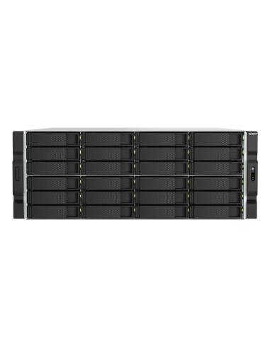 QNAP TS-h2477AXU-RP Server di archiviazione Armadio (4U) AMD Ryzen™ 7 7745 32 GB DDR5 0 TB QNAP QTS Nero, Grigio