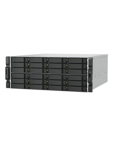 QNAP TS-h2477AXU-RP Server di archiviazione Armadio (4U) AMD Ryzen™ 7 7745 32 GB DDR5 0 TB QNAP QTS Nero, Grigio