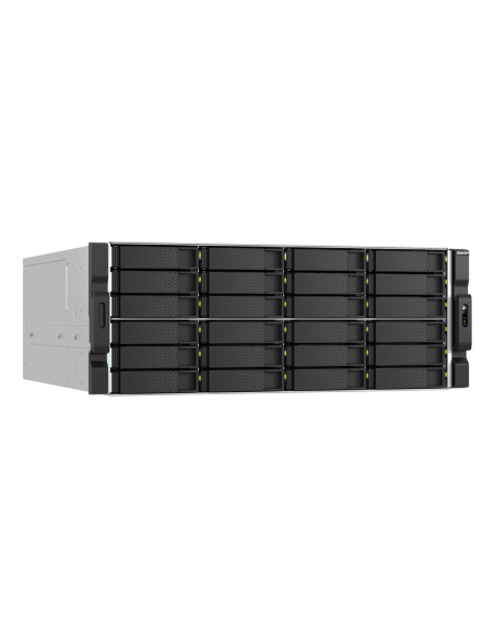 QNAP TS-h2477AXU-RP Server di archiviazione Armadio (4U) AMD Ryzen™ 7 7745 32 GB DDR5 0 TB QNAP QTS Nero, Grigio