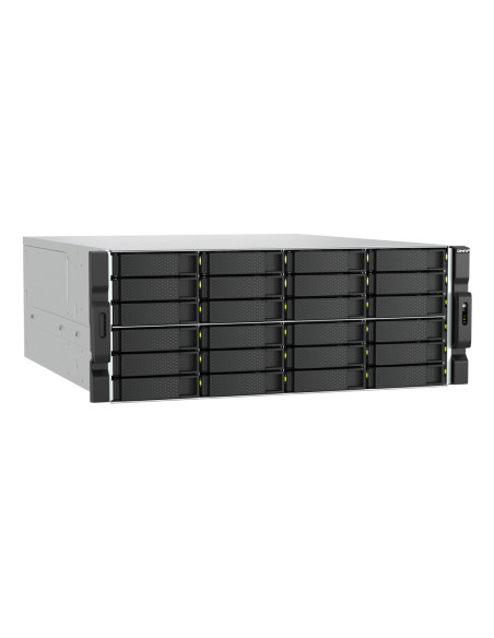 QNAP TS-h2477AXU-RP Server di archiviazione Armadio (4U) AMD Ryzen™ 7 7745 32 GB DDR5 0 TB QNAP QTS Nero, Grigio