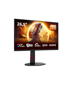 AOC G4 Q27G4ZDR Monitor PC 67,3 cm (26.5") 2560 x 1440 Pixel Quad HD QD-OLED Nero, Rosso 2