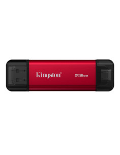 Kingston Technology 512GB Dual USB-A/C Portable SSD, Up to 1050MB/s USB 3.2 Gen 2