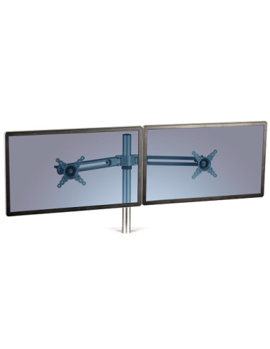 Fellowes 8042901 Supporti a parete per TV 66 cm (26") Scrivania Argento