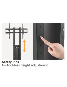 37-75 UNIVERSAL SLIM TV FLOOR STAND 2