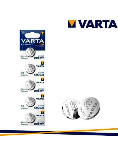 BATTERIA CR2025 LITIO 3V ENERGY CONF.BLISTER 5PZ