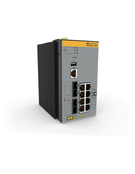 Allied Telesis AT-IE340-12GT-80 Gestito L3 Gigabit Ethernet (10/100/1000) Grigio