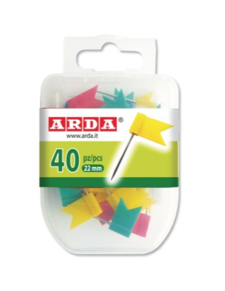 CF40 SPILLI BANDIERA  GAMBO 2,2 CM