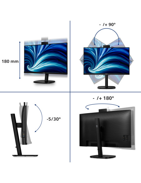 Philips 32B2U3601H/00 Monitor PC