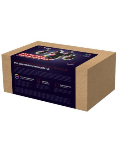 GXT701 LED GEL CHAIR WHEELS