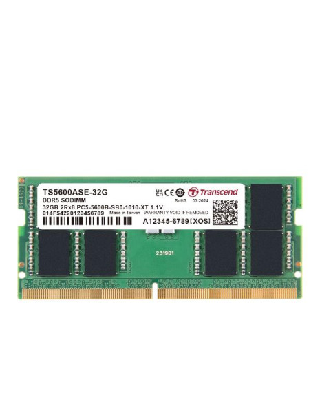 32G DDR5 5600 SODIMM 2RX8 2GX8 CL46