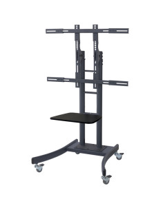 Value 17.99.1165 signage display mount 2,54 m (100") Nero