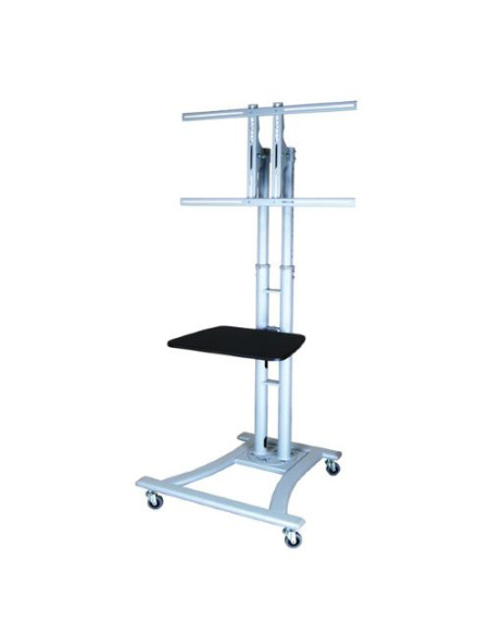 STAFFA PAVIMENTO PER TV 27-60 LOAD 50KG 600X400 REG ALTEZZA