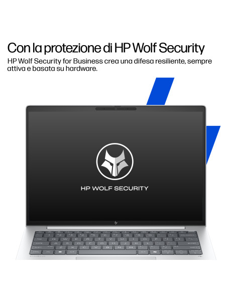 HP EliteBook 8 G1i 16 inch Notebook Next Gen AI PC Wolf Pro Security Edition Intel Core Ultra 5 226V Computer portatile 40,6 cm 