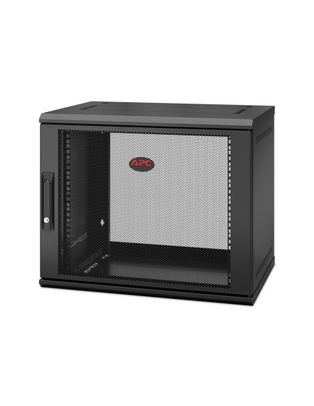 APC NetShelter WX 9U Single Hinged Wall-mount Enclosure 400mm Deep. Da parete Nero