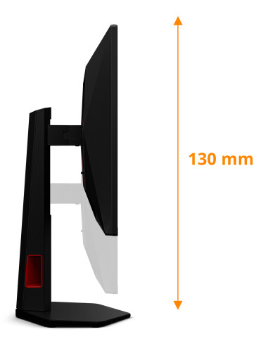 AOC G4 25G4KUR Monitor PC 62,2 cm (24.5") 1920 x 1080 Pixel Full HD LED Nero, Rosso