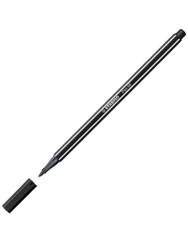 STABILO Pennarello Premium - Pen 68 - ARTYLine - Astuccio da 12 con appendino - 12 colori assortiti