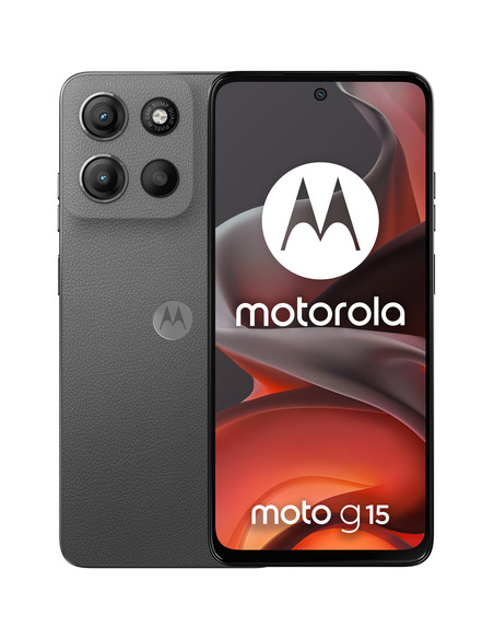 Motorola moto g15 17,1 cm (6.72") Doppia SIM Android 15 4G USB tipo-C 8 GB 128 GB 5200 mAh Grigio