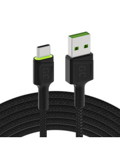 CABLE RAY WITH GREEN LED